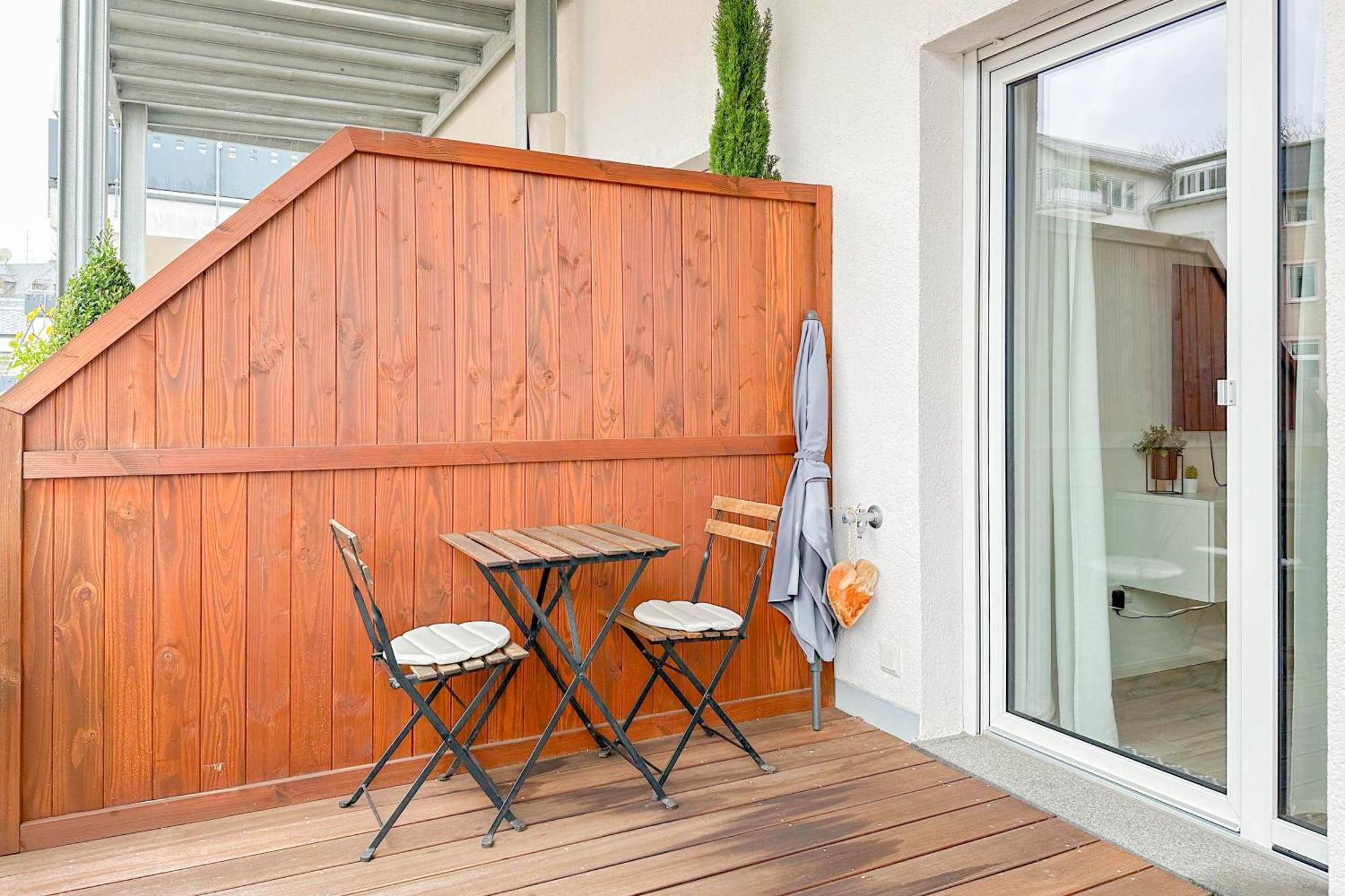 Modernes Trierer Cityloft Mit Grossem Balkon المظهر الخارجي الصورة